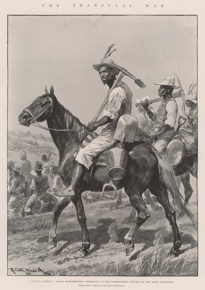 The Transvaal War by Richard Caton Woodville junior